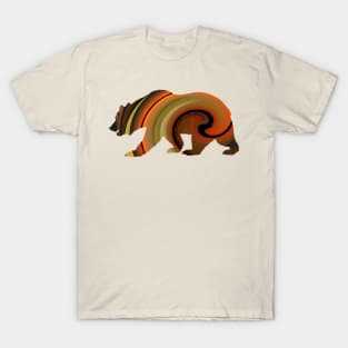 Abstract Grizzly T-Shirt